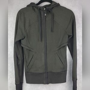 Lululemon women’s‎ athletic Define jacket style Hoodie/thumb holes full zip Sz4